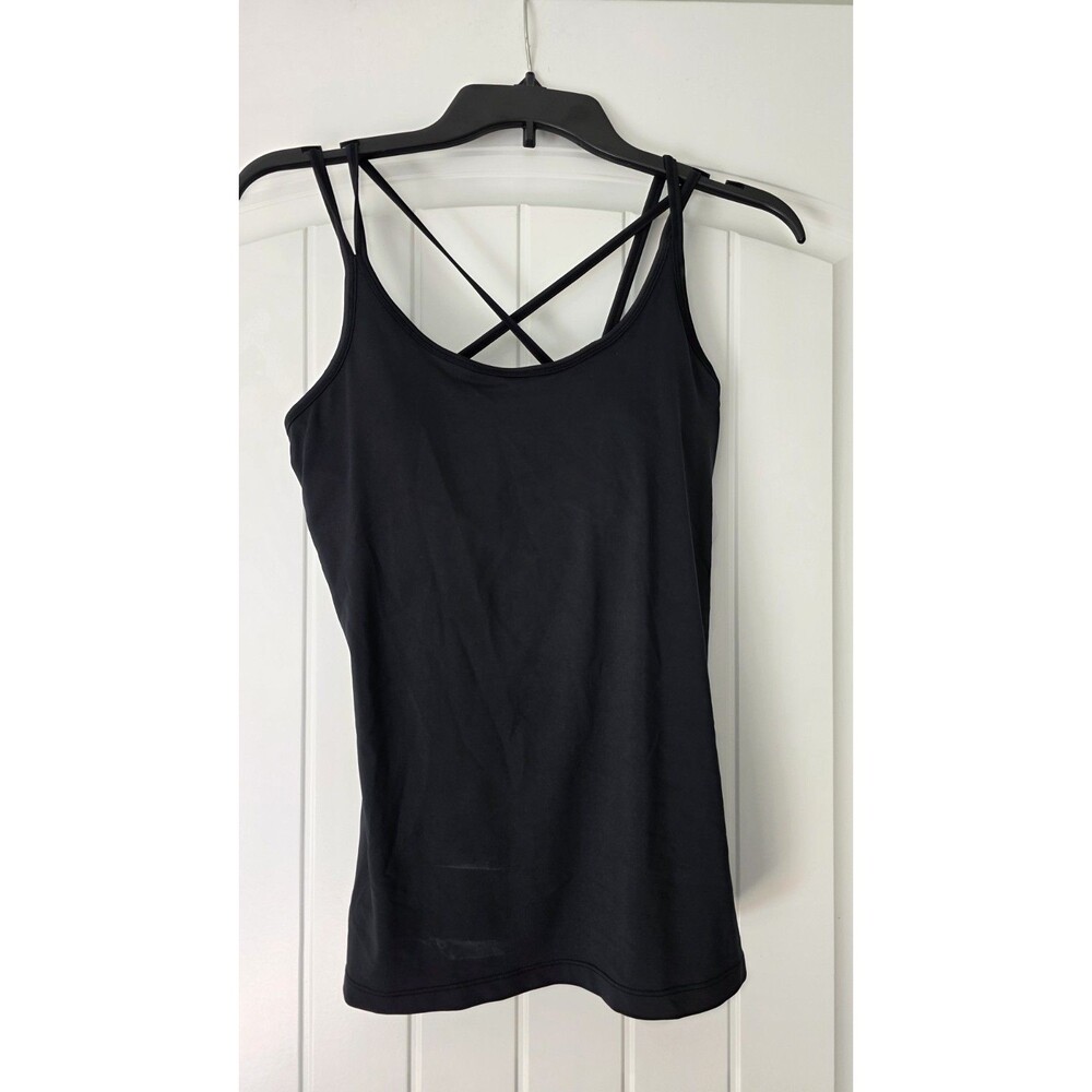 New Starter Womens Dri Star Racerback Sleeveless BLACK Tank Top Size M